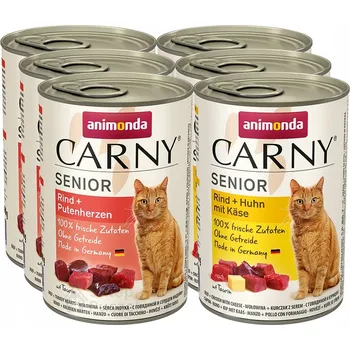 Krmivo pro kočku Animonda mokré krmivo mix chutí 2,4 kg