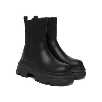 Pracovní obuv Kotníková obuv s elastickým prvkem Buffalo Dione Chelsea Mid 1270128 Černá 38