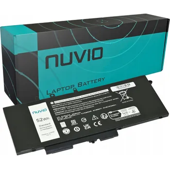 Baterie k notebooku Lithium-polymerová baterie 6800 mAh pro notebooky Dell