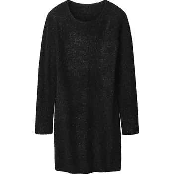 Dámské šaty esmara® Dámské úpletové šaty (černá, L(44/46))