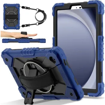 Pouzdro na tablet VSECHNONAMOBIL 126770 SOLID Odolný obal pro Samsung Galaxy Tab A11 tmavě modrý