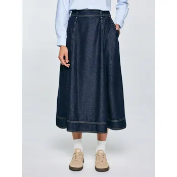 Dámská sukně Dámská džínová midi Sukně BIG STAR , tmavě modrá, šarlatová 652 W25