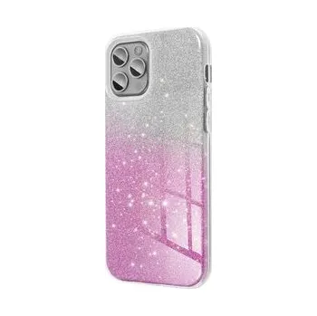 Pouzdro na mobilní telefon Kryt SHINING pro SAMSUNG A26 5G průhledný růžový - OEM + zdarma možnost vyzkoušet a vrátit zboží do 30 dní