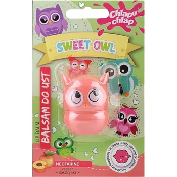 Péče o rty BALZÁM NA RTY V KULIČCE SOVA NEKTARINKA CHLAPU CHLAP