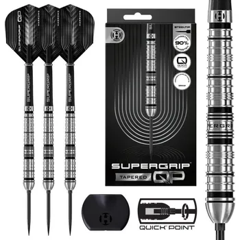 Šipka Brány SUPERGRIP QP TAPERED 90% steeltip šipky 24 g