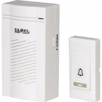 Domovní zvonek Bezdrátový zvonek Zamel s dosahem 50 m a hlasitostí 80 dB