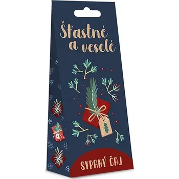 metr Vánoční čaj - Šťastné a Veselé