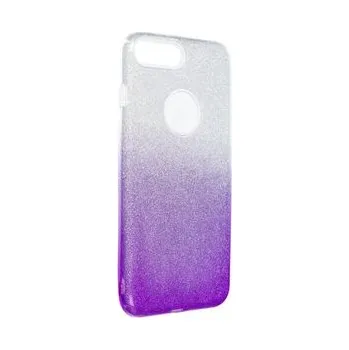 Pouzdro na mobilní telefon Kryt SHINING pro IPHONE 7 Plus / 8 Plus průhledný fialový - OEM + zdarma možnost vyzkoušet a vrátit zboží do 30 dní