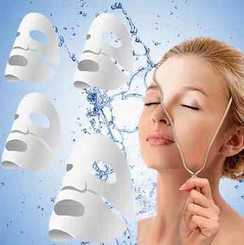 Pleťová maska PLEŤOVÁ MASKA KOLAGENOVÁ BIO ORGANICKÁ HYDRATAČNÍ NA OBLIČEJ 4 KS