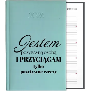 Kalendář Knižkový kalendář 2026 A5 FunnyCase modrý