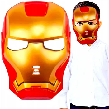 Karnevalová maska MASKA IRON MAN PRO DĚTI SUPERHRDINA NA PÁRTY
