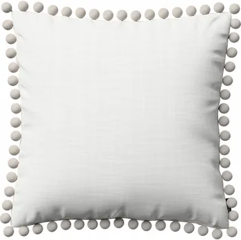 Povlak na dekorativní polštářek Dekoria Povlak na polštář 45x45 bílý