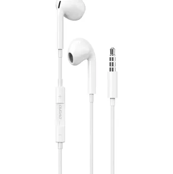 Sluchátka do uší Dudao s 3,5mm minijack konektorem bílá (X14PRO)