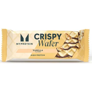 MyProtein Crispy Wafer 40,4 g Příchuť: vanilka