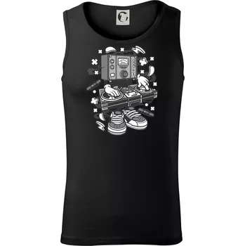 DJ metr - Tílko pánské Core - S ( Černá )