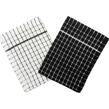 Utěrka Jerry Fabrics Utěrka froté Olga černobílá (bal.2 ks)