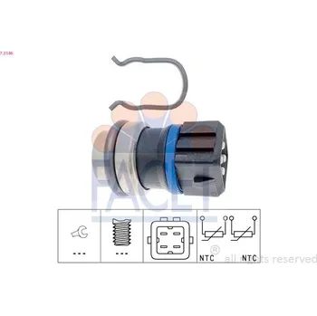 Čidlo automobilu Snímač, teplota chladiva FACET 7.3146