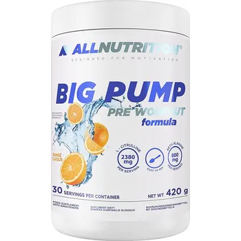 Anabolizér ALLNUTRITION Big Pump Pre-Workout 420 g Příchuť: pomeranč