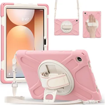 Příslušenství pro tablet VSECHNONAMOBIL 126836 SOLID Odolný obal pro Samsung Galaxy Tab A11+ světle růžový