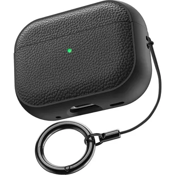 Sluchátka VSECHNONAMOBIL 126747 LYCHEE TPU Pouzdro na sluchátka Apple AirPods Pro 3 černé
