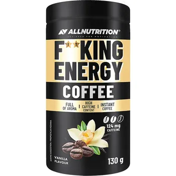 Káva Allnutrition Káva Fitking Energy Karamel 130 g Příchuť: vanilka
