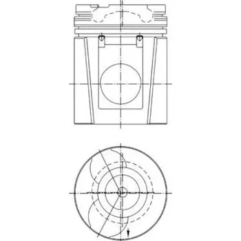 Píst motoru Píst KOLBENSCHMIDT (99748600)