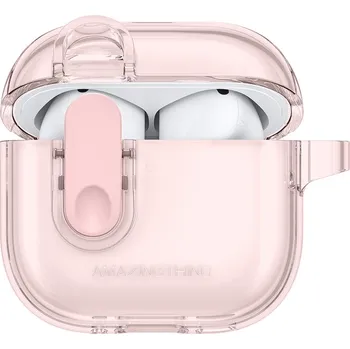 Příslušenství pro sluchátka Pouzdro AmazingThing Minimal pro AirPods 4 – růžové