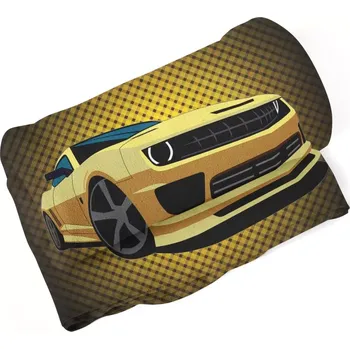 deka Sablio Deka Chevrolet Camaro Žlutá mřížka - 150x120 cm