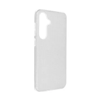 Pouzdro na mobilní telefon Kryt SHINING pro SAMSUNG S24 FE stříbrný - OEM + zdarma možnost vyzkoušet a vrátit zboží do 30 dní