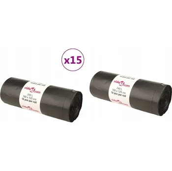 Pytle na odpadky Černé, Pytle na odpadky, 240 L, 150 ks