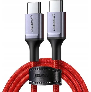 Datový kabel Kabel Ugreen USB typ C - USB typ C 1 m červený