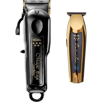 WAHL King Midas Combo (MCC Black & Cordless Detailer Gold)