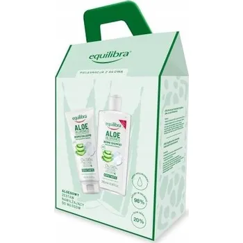 Šampon EQUILIBRA Sada Aloe Hydratační šampon 265 Ml + Hydratační kondicionér 200 Ml
