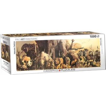 Puzzle Eurographics Puzzle 1 dílek Puzzle 1000 dílků Noemova archa, Haruo Takino, Panorama