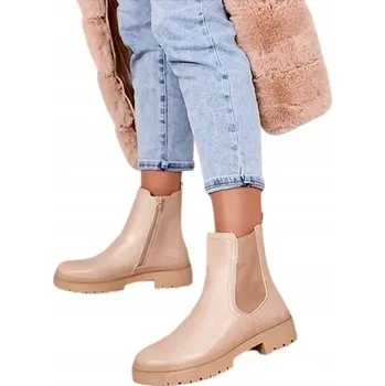 Dámské tenisky KRÉMOVÉ DÁMSKÉ KOTNÍKOVÉ BOTY DOVIVAS 40