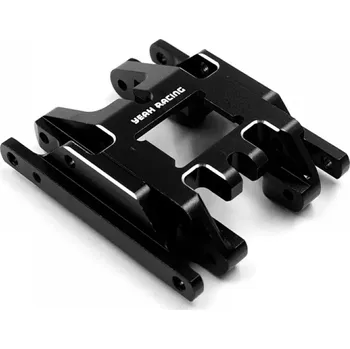 RC náhradní díl Yeah Racing Hliníkové plato podvozku pro Traxxas TRX-4M, černé