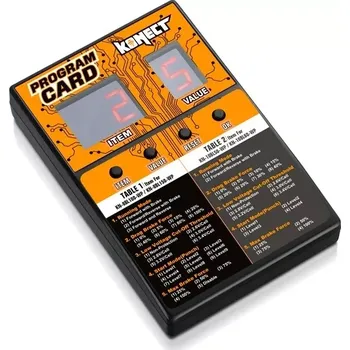 RC náhradní díl KONECT/HOBBYWING programovaci karta