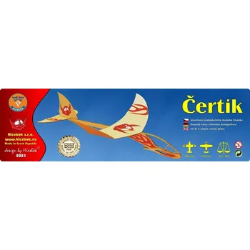 Plastikový model Hiesbök ČERTÍK-házedlo Hiesb.