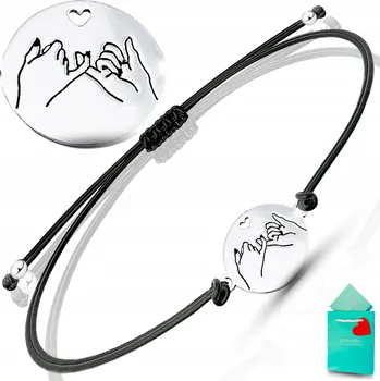 Náramek Náramky pro nejlepší kamarádku, dárek pro kamarádku, náramek na provázku