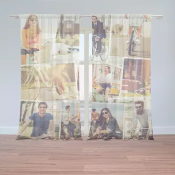 Záclony s potiskem