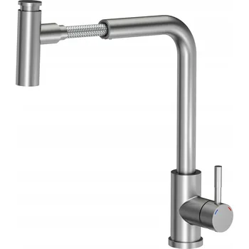 Vodovodní baterie Kuchyňská stojánková baterie Quadron Meryl šedá