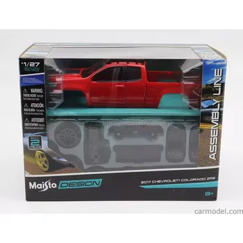 autíčko Maisto Chevrolet Colorado Zr2 Pick-up 2017 1:27 Červená Černá