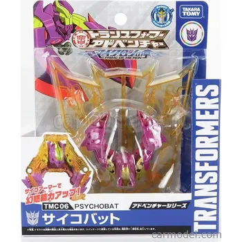 autíčko Takara-tomy Takara-tomy Transformers Adventure Tmc06 Psyco Bat Cm. 5.5 1:64 Lillac Gold