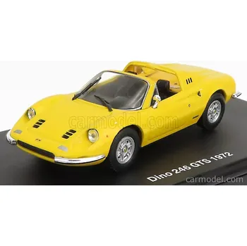autíčko Edicola Ferrari Dino 246 Gts Spider 1972 1:43 Žlutá
