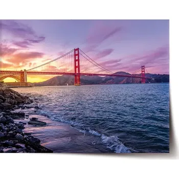 Plakát Sablio Plakát Golden Gate 5 - 60x40 cm