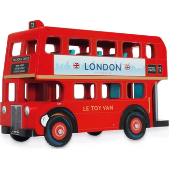 Dřevěná hračka Le Toy Van Autobus London - poškozený obal
