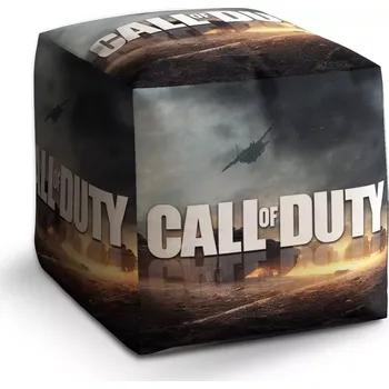 Taburet Sablio Taburet Cube Call of Duty Bojiště: 40x40x40 cm