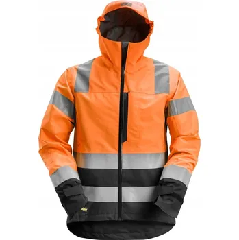 Pánská nepromokavá bunda Snickers reflexní 1330 oranžová černá M