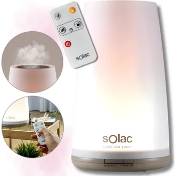 Zvlhčovač vzduchu Ultrazvukový zvlhčovač vzduchu Vzduchu 2v1 Lampa Aromaterapie Solac