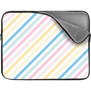 pouzdro na notebook Sablio Obal na notebook Tříbarevné pruhy - 13"
